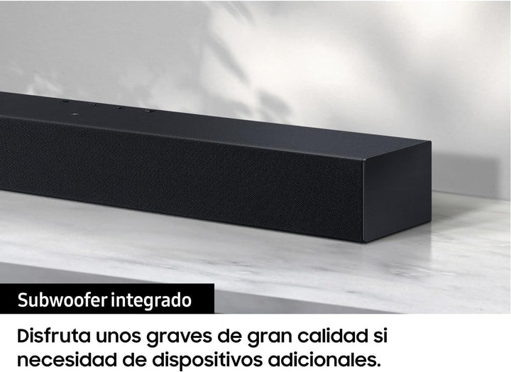 Samsung HW-C400/ZF Barra De Sonido Bluetooth 2.0 Canales Negra