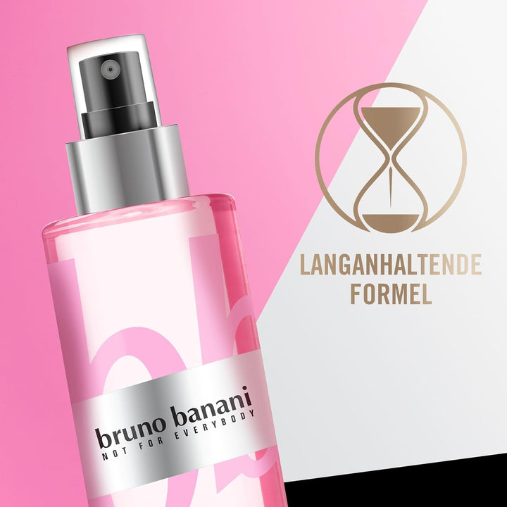 Bruno Banani Pure Woman Body Splash, parfum proaspăt fructat pentru ea, 250 ml