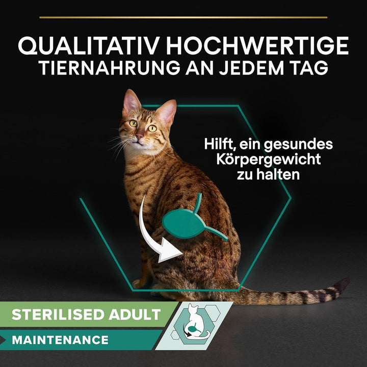 Pro Plan Sterilised Cat Food umedă, cu pui 26Pack (26X85 G)