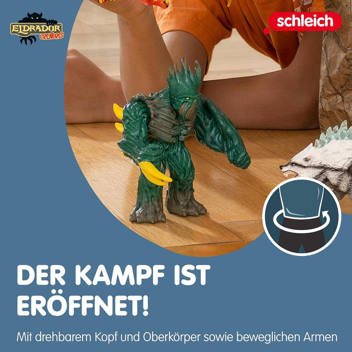 Schleich ELDRADOR CREATURES | Jungle Ruler 70151 | ELDRADOR Schleich Monster Play Figure With Rotatable Head And Movable Arms | Cadou minunat pentru copii | De la 7 ani | 14 X 7 X 114 Cm