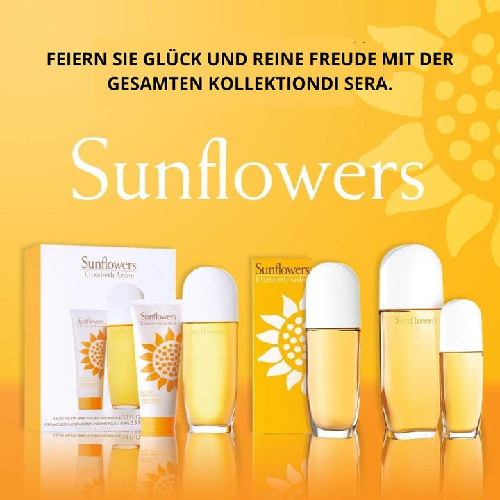 Elizabeth Arden - Sunflowers Sunlight Kiss, Apă de toaletă pentru femei, Parfum floral cald, 100 ml
