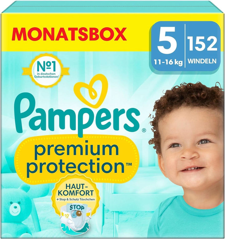 Pampers Baby Nappies mărimea 4, Premium Protection, Nappies, 174 buc. , 9Kg - 14Kg