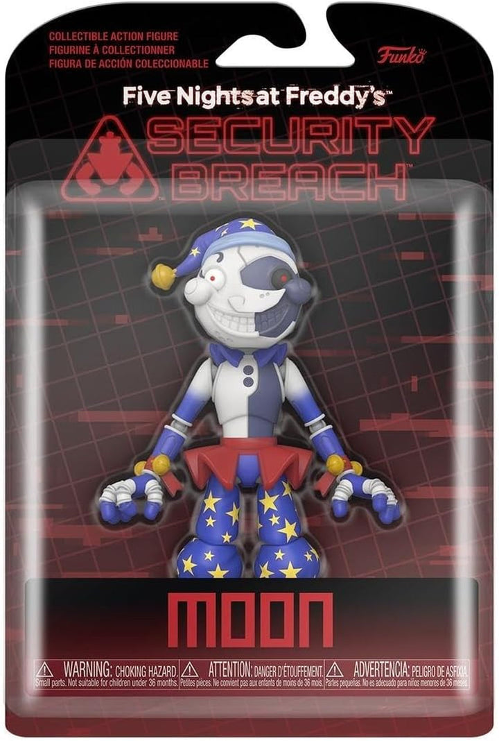 Funko Action Figure: Five Nights at Freddy'S (FNAF) SB - Moon - Obiect de colecție - Idee de cadou - Marfă oficială - Pentru băieți, fete, copii și adulți - Fanii jocurilor video