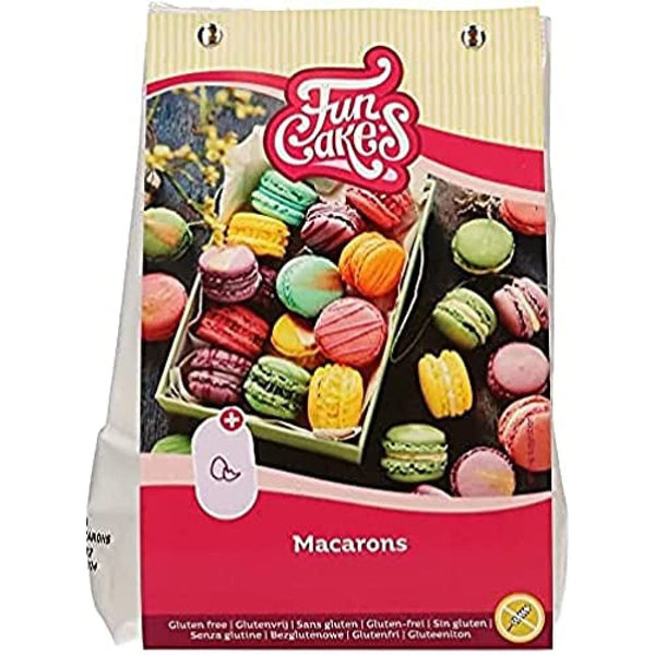 Funcakes Mix Für Macarons, Glutenfrei: Einfach Zu Verwenden, Perfekt Hausgemachte Macarons, Köstlicher Mandelgeschmack, Halal-Zertifiziert, 300G