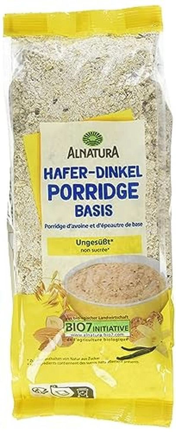 Ovăz organic și spelta bază pentru PORRIDGE, 500 grame