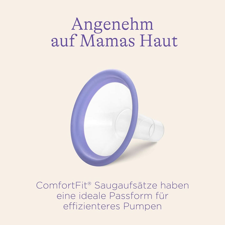 Lansinoh Saugaufsätze Milchpumpen - Größe S (21 Mm), 2 Stück