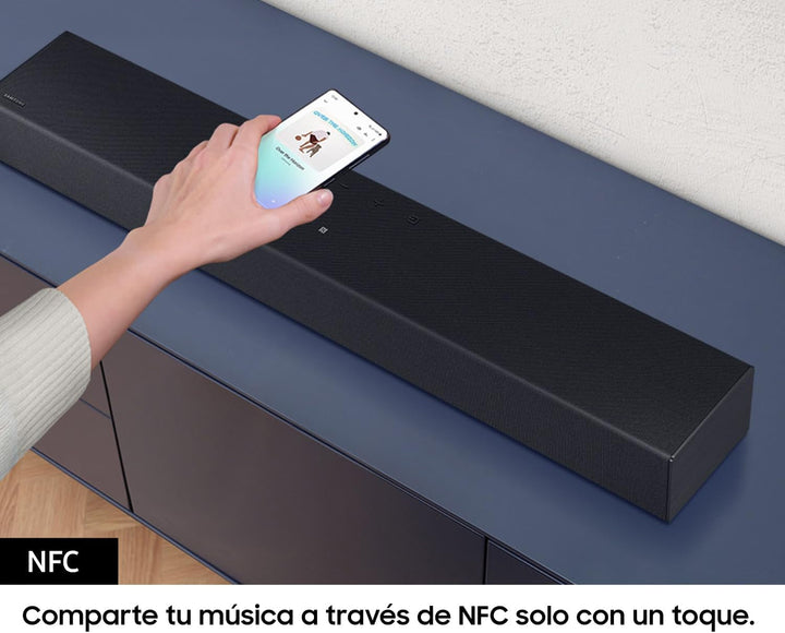 Samsung HW-C400/ZF Barra De Sonido Bluetooth 2.0 Canales Negra