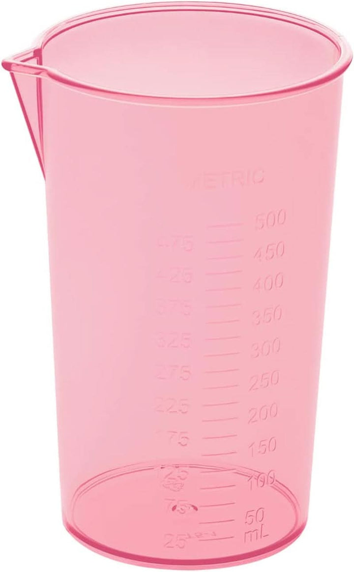 Clatronic Stabmixer/Pürierstab/Blender/Stab-Mixer/Stick/Mixstab SM 3577; Edelstahl-Schlagmesser; Für Smoothie, Kürbispüree, Babybrei, Milchshake; Mit Mixbehälter (500 Ml); 180 Watt; Pink