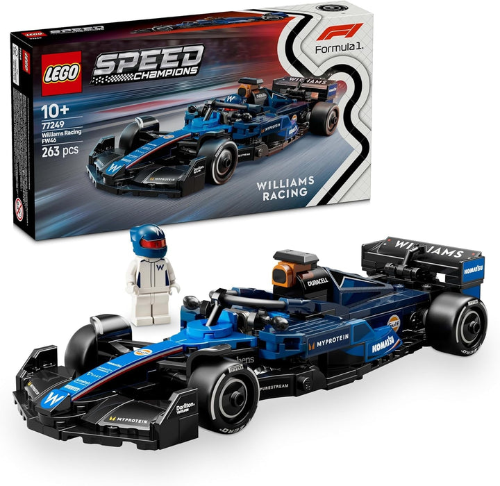 LEGO Speed Champions Mercedes-Amg F1 W15 Race Car - Jucărie cu minifigurină Formula 1 - Model de mașină de colecționat și construit - Cadou pentru băieți și fete 10+ sau fani adulți 77244
