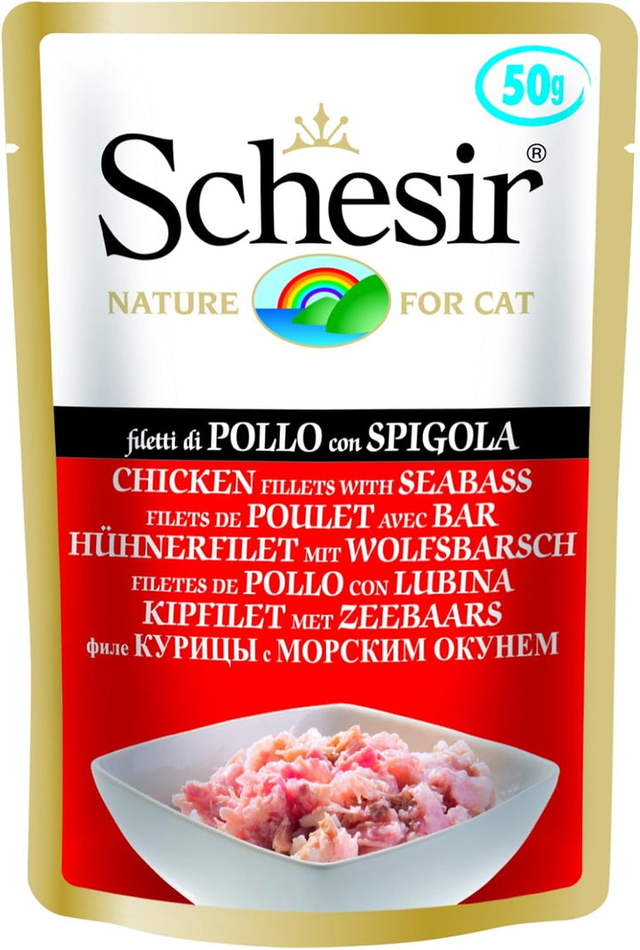 Cat Sauce fâșii de pui cu orez, hrană umedă pentru pisici în sos, 20 pungi X 85 G