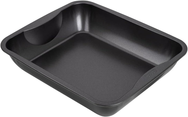 Zenker Xxl-Brat- Und Auslaufform (40 X 8 X 34 Cm) SPECIAL COOKING, Rechteckige Ofenform Mit Antihaftbebeschichtung, Backblech Für Krosse Braten & Saftige Aufläufe (Farbe: Schwarz), Menge: 1 Stück