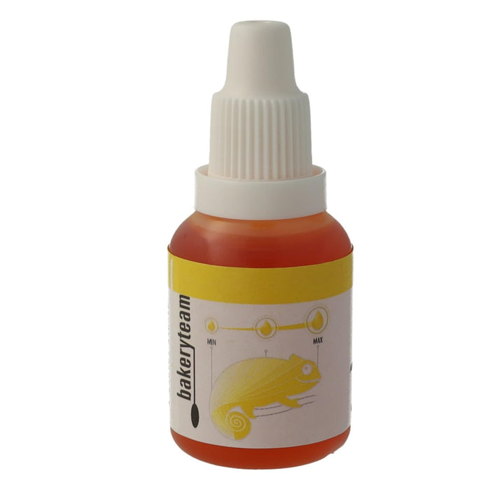 Bakeryteam Airbrush Lebensmittelfarbe Gelb/Yellow 20Ml