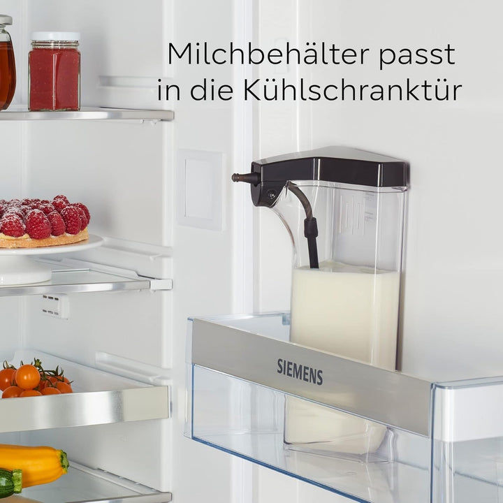 Siemens EQ900 TQ903D03 aparat de cafea complet automat, control prin aplicație, afișaj intuitiv full-touch, mod barista, stimulare aromă, reducere zgomot, râșniță premium, curățare automată cu abur, 1500 W, oțel inoxidabil