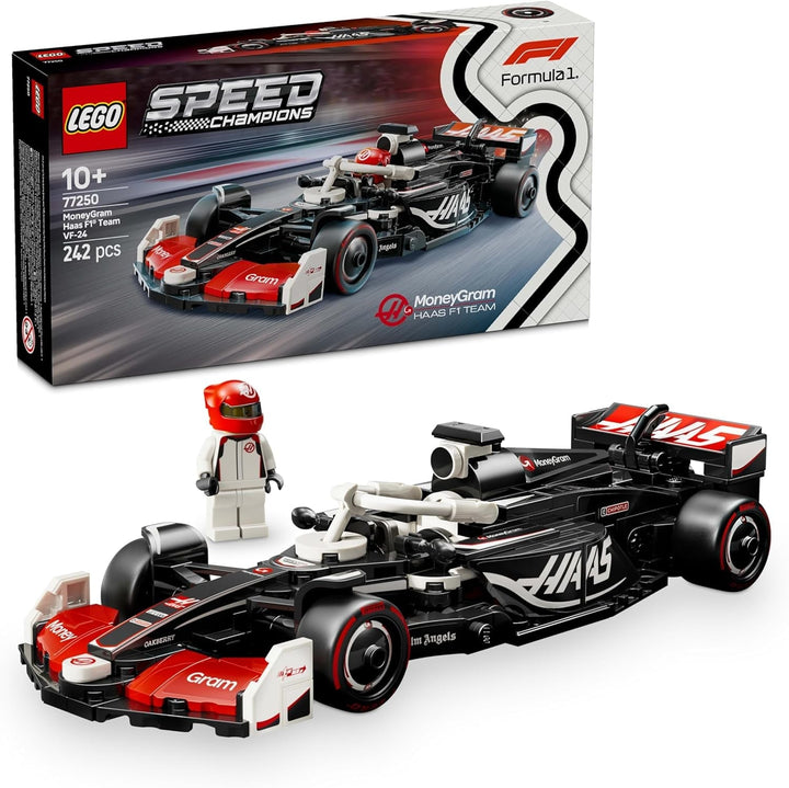 LEGO Speed Champions Mercedes-Amg F1 W15 Race Car - Jucărie cu minifigurină Formula 1 - Model de mașină de colecționat și construit - Cadou pentru băieți și fete 10+ sau fani adulți 77244