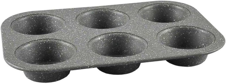 Bakeware PETRAVERA Backform Für Muffins 12 STK Grau