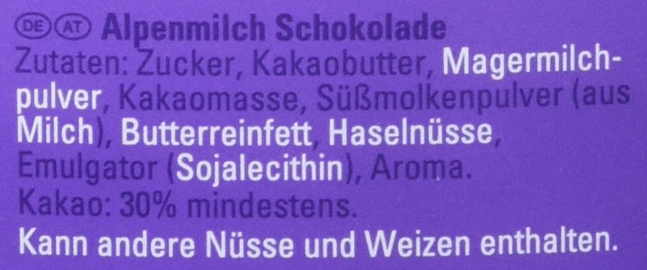 Milka Naps Alpenmilch 1 X 1Kg, Zartschmelzende Mini-Schokoladentäfelchen Aus Feiner Alpenmilchschokolade, Dose