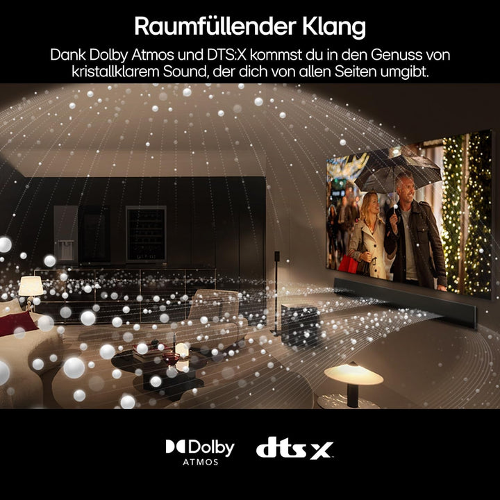 LG DSG10TY 3.1 Dolby Atmos Soundbar (420W) Mit Kabellosem Subwoofer (Wow Cast, HDMI, Bluetooth) [2024], Schwarz