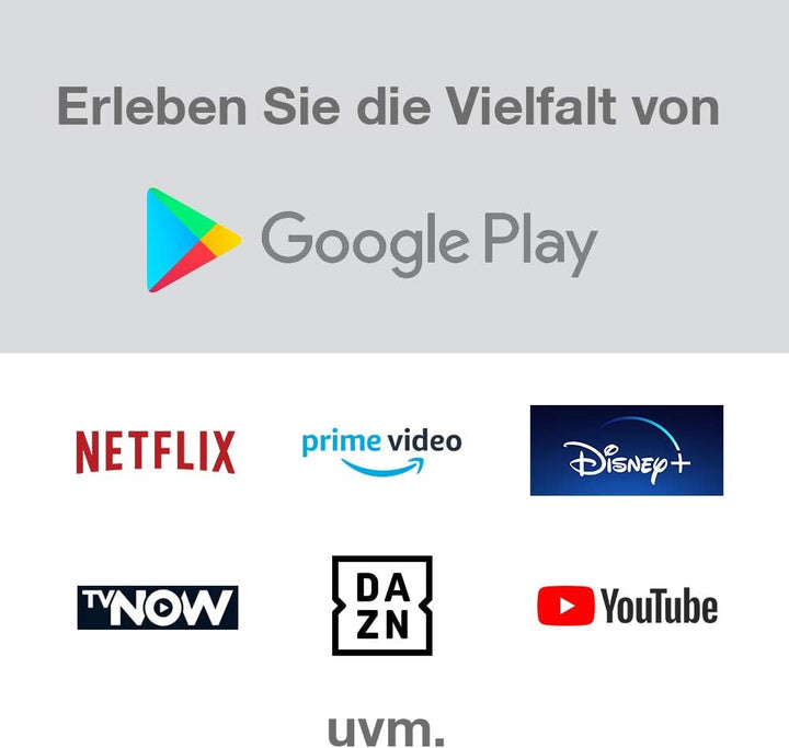 Toshiba 32WA3B63DAZ 32 Zoll Fernseher / Android TV (Hd-Ready, HDR, Smart TV, Play Store & Google Assistant, Triple-Tuner, Bluetooth)