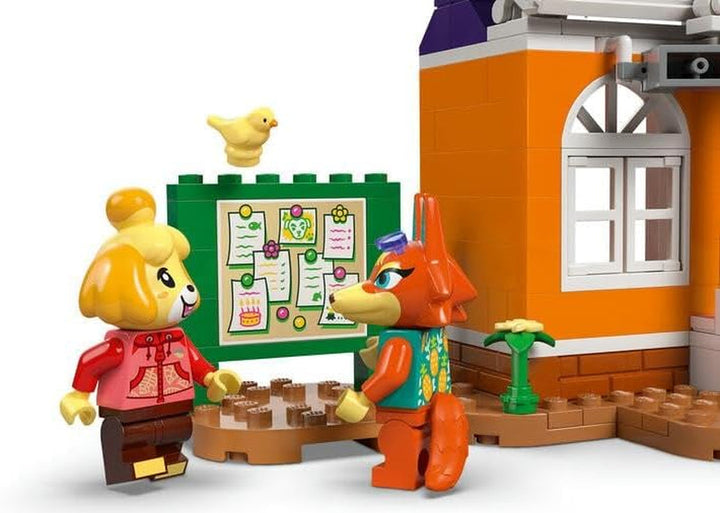 LEGO Animal Crossing K.K. se joacă la bâlci, jucărie de construcție cu cafenea și mașină din jocurile video, playset pentru fete și băieți de la 7 ani, cadou pentru copii 77052