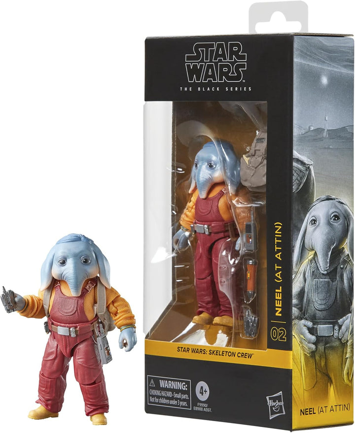Star Wars Seria Neagră Piratul Căpitan Brutus (Port Borgo), Skeleton Crew Action Figure (15 Cm)