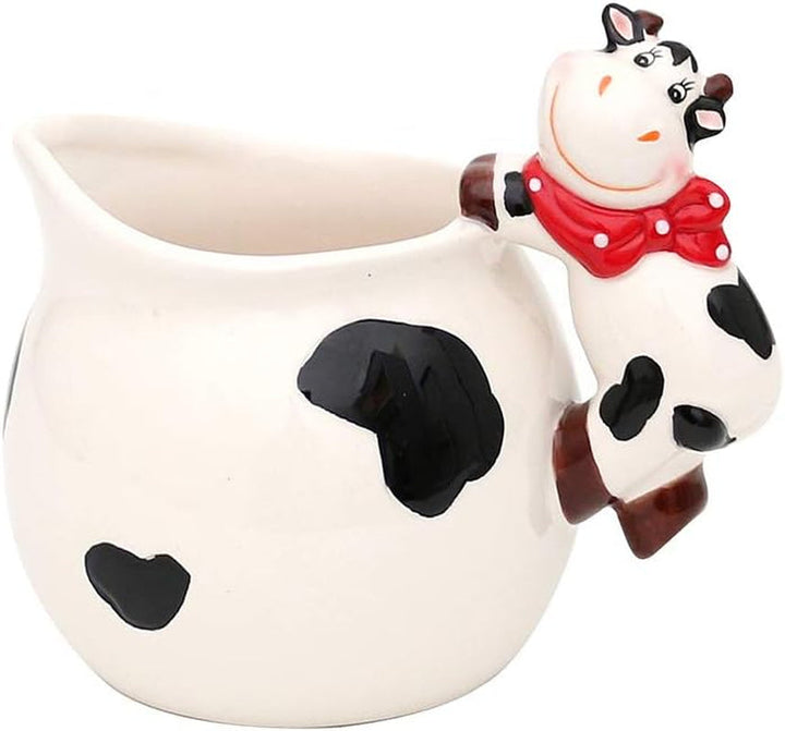 Dekohelden24 cutie de depozitare ceramică vacă, aprox. 12 x 11 x 20.5 cm, 20 Cutii depozitare alimente Naty Shop Ulcior