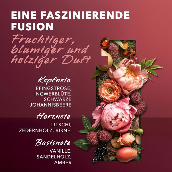 Apă de toaletă MEXX BLACK Woman, parfum captivant și intens cu note fructate pentru femei senzuale, 30 ml