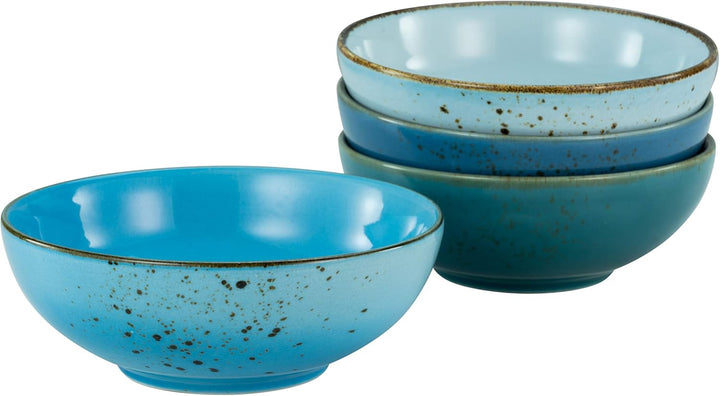 Creatable, 23422, Serie Nature Collection - Poke Bowl, 4-Teiliges Geschirrset, Bowl-Set Aus Steinzeug, Spülmaschinen- Und Mikrowellengeeignet, Qualitätsproduktion