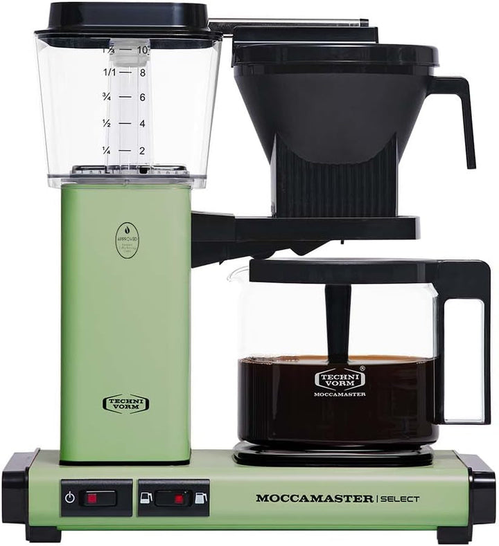 Moccamaster KBG Select, Cafetieră, Cafetieră cu filtru, Yellow Pepper, 1,25 litri