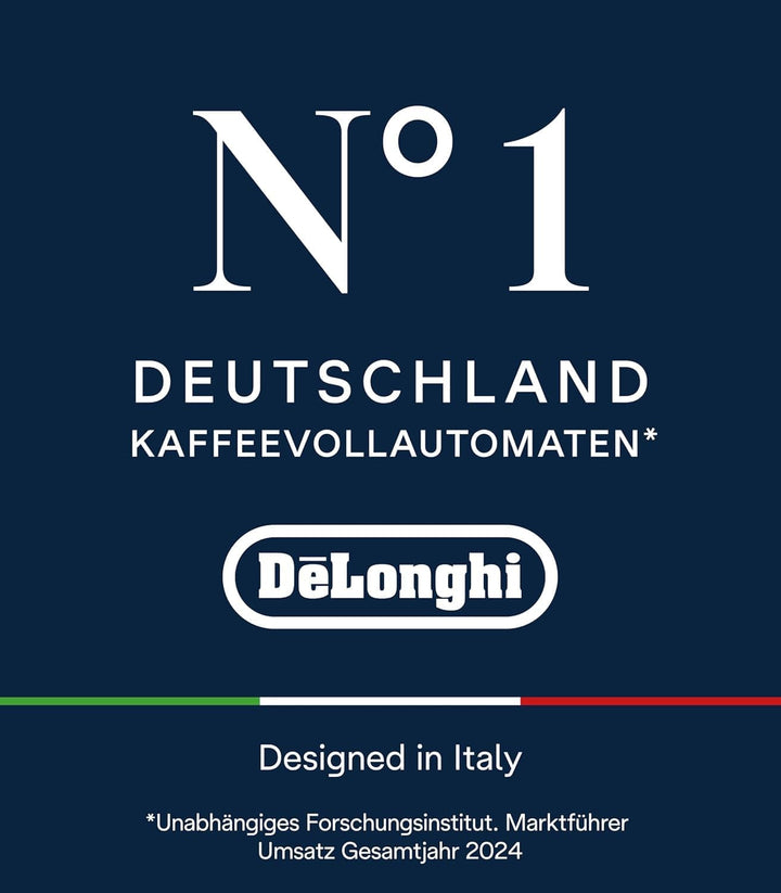 De'Longhi Magnifica Evo Next ECAM312.80.TB, aparat de cafea complet automat cu 13 băuturi (cappuccino, espresso, latte macchiato), ecran color TFT de 2,4'', sistem latte crema lapte, funcție 2 căni, titan