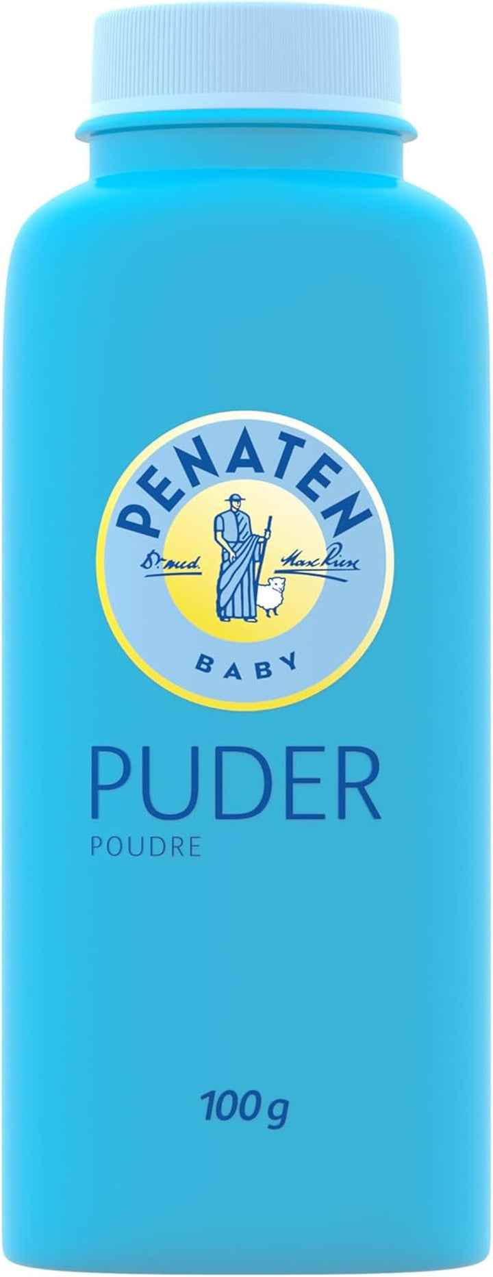 Pudră naturală pentru bebeluși Penaten cu aloe și vitamina E (1x 100g)- Protejează pielea sensibilă, absoarbe umezeala și menține pielea uscată- Aprobat dermatologic-99% ingrediente de origine naturală