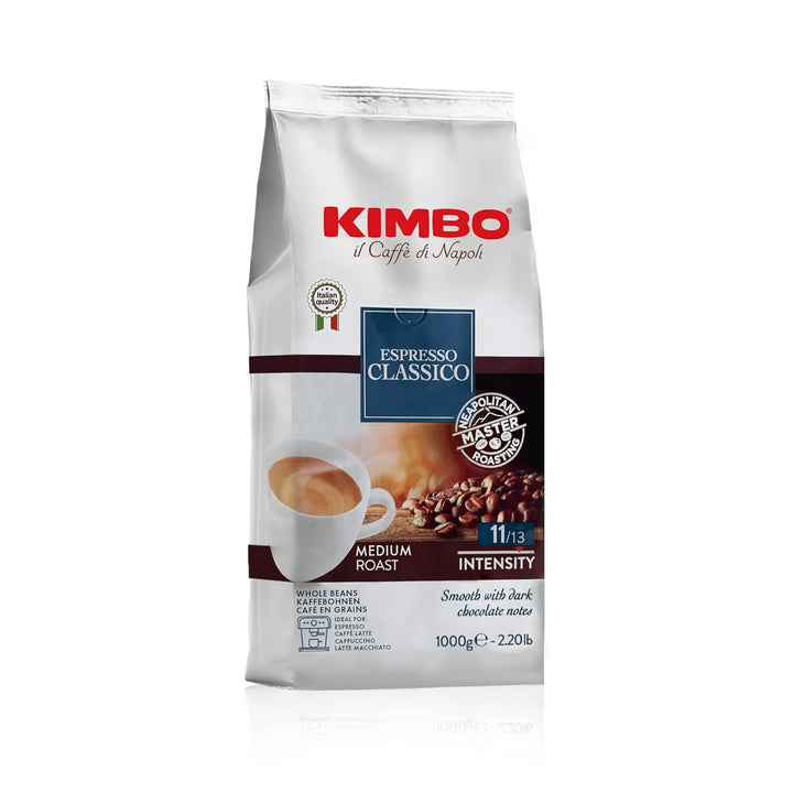 Espresso Classico Ganze Kaffeebohnen, Mittlere Röstung, 1Kg Beutel