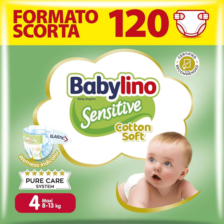 Babylino Sensitive, Scutece delicate pentru copii, diverse marimi