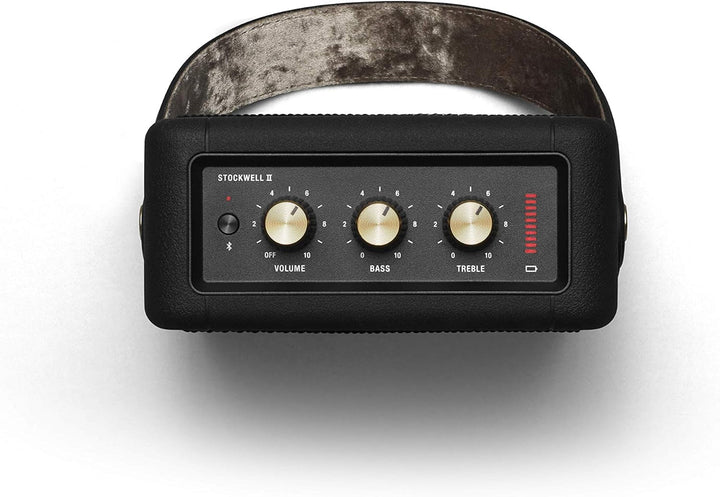 Difuzor Bluetooth portabil Marshall Stockwell II - negru și alamă