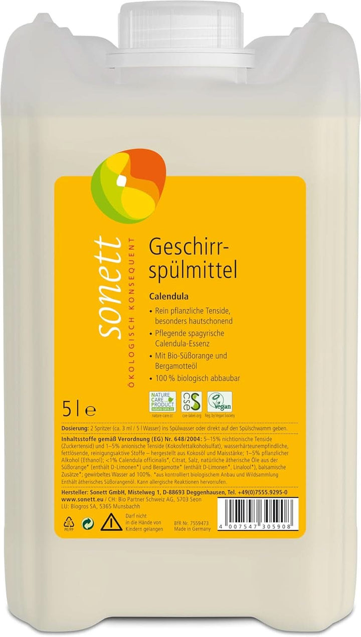 Lichid de spălat vase Sonett Calendula, 300 ml