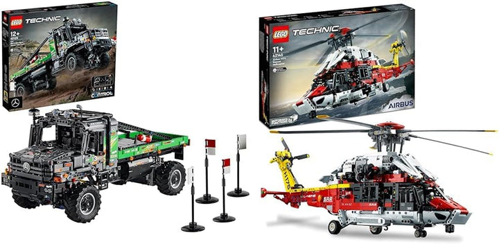 LEGO 42129 Technic 4X4 Mercedes-Benz Zetros Offroad Truck, mașină controlată de la distanță, jucărie camion controlată prin aplicație, idee de cadou pentru adulți și copii, bărbați și femei