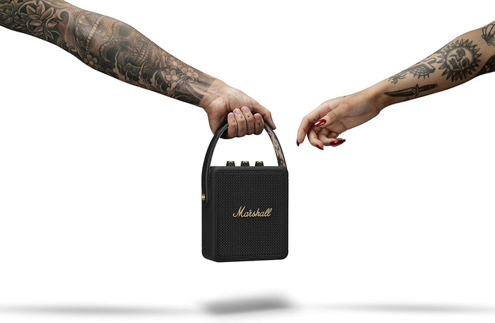 Difuzor Bluetooth portabil Marshall Stockwell II - negru și alamă