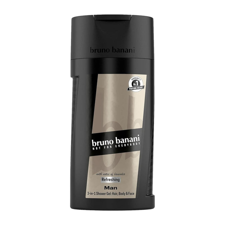 Bruno Banani Loyal Man gel de duș 3 în 1 pentru corp, păr și față, bărbați, 250 ml