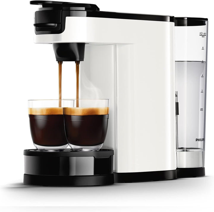Cafetieră 2 în 1 Senseo Switch Philips HD6592/05, 2 în 1 cu filtru și pod, geantă izolată, Crema Plus