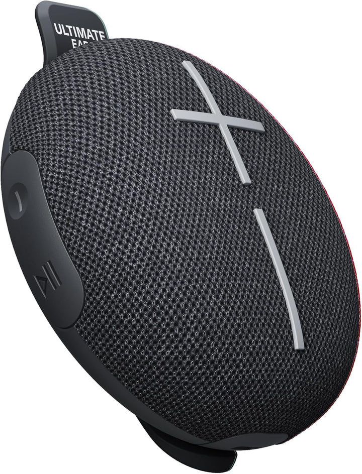 ULTIMATE EARS MINIROLL Difuzor Bluetooth ultraportabil rezistent la apă, bas puternic, IP67 rezistent la praf, rază de acțiune de 40 M - negru delicat