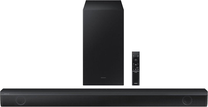 SAMSUNG HW-B530 2.1-Kanal-380-W-Soundbar + 6,5-Zoll-Wireless-Subwoofer + Adaptive Sound Lite + Spielemodus + Bass Boost + HDMI ARC