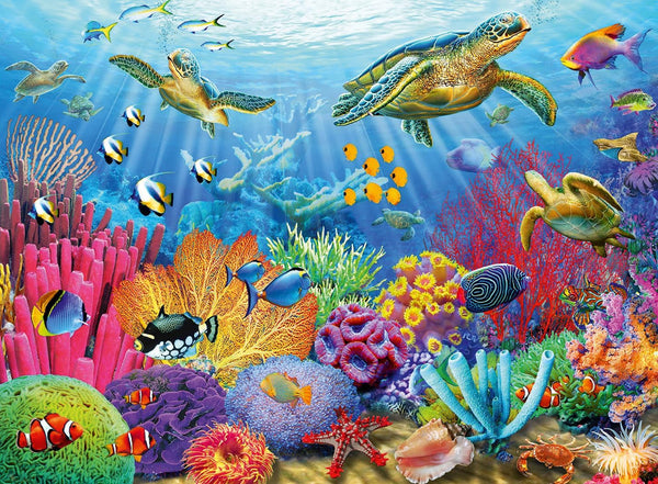 Ravensburger Puzzle 12000197 - Scufundare distractivă sub apă - 500 piese