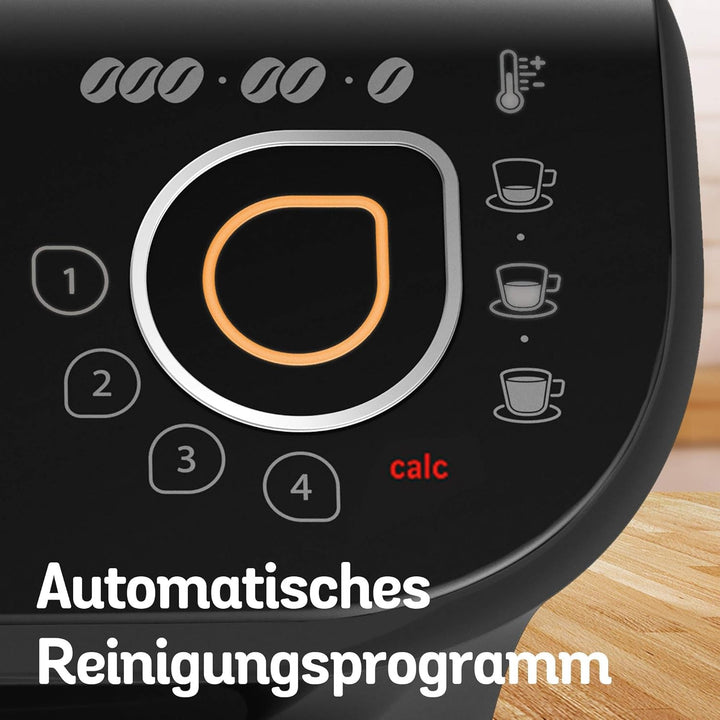 Aparat de cafea cu capsule Tassimo My Way 2 TAS6502 de la Bosch, Cu filtru de apă, Peste 70 de băuturi, Personalizare, Complet automat, Preparare ușoară, 1.500 wați, 1,3 litri, Negru