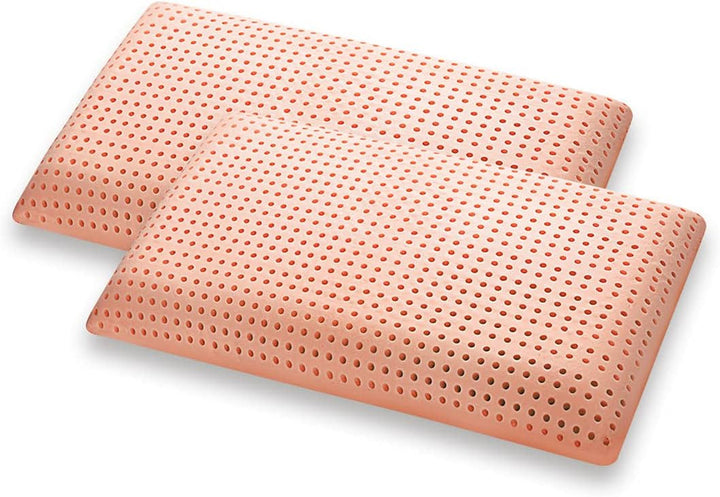Pereche de perne cu memorie pentru susținerea gâtului Bio Clean Lavabil Igienic Răcire Soia organică Pernă ortopedică Husă de bumbac Pernă Made in Italy