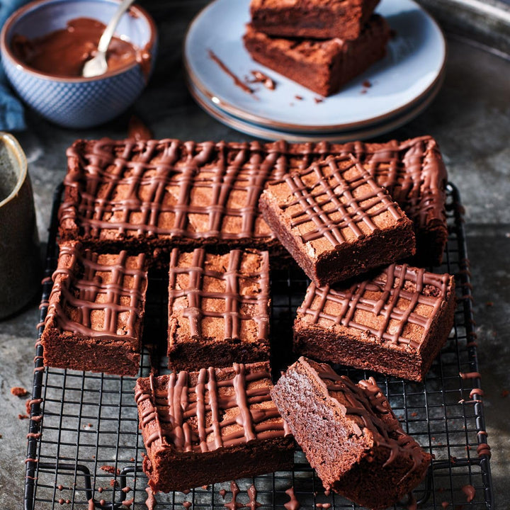 Mix Für Fudge Brownie: Einfach Zu Verwendender, Extrem Fudgy Brownie Mit Reichem Schokoladengeschmack, Halal. 500 G.