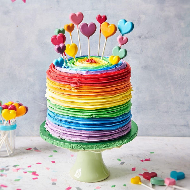 Funcakes Food Color Gel Set / 8: Hochkonzentrierte Lebensmittelfarbe Für Teig, Creme, Fondant, Marzipan, Teig. 8 Farben: Gelb, Rosa, Rot, Hellgrün, Baby Blau, Aqua, Lila, Schwarz. Halal.