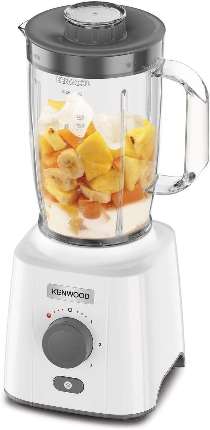 Kenwood BLP41.C0WH Mixer, Kunststoff, Grau, Weiß