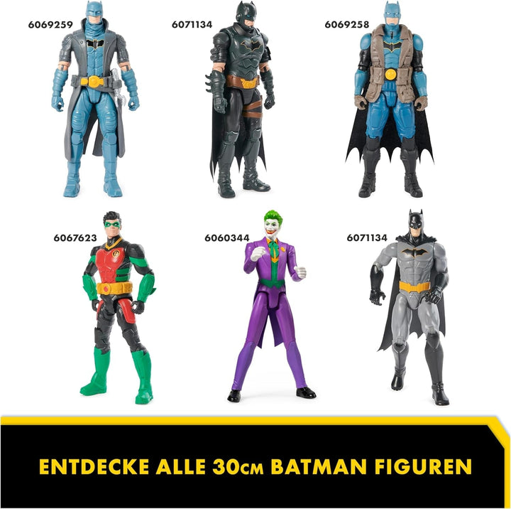 Batman S1 figurină de acțiune, 30 cm înălțime, Complet mobilă Pentru aventuri captivante și cascadorii pline de acțiune, Jucărie pentru copii cu vârsta de 4 ani și peste, Design original de benzi desenate
