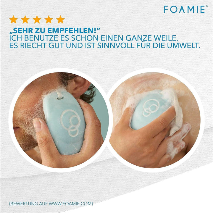 Foamie, Gel de duș, sapun și șampon solid, 3 in 1, 90 grame