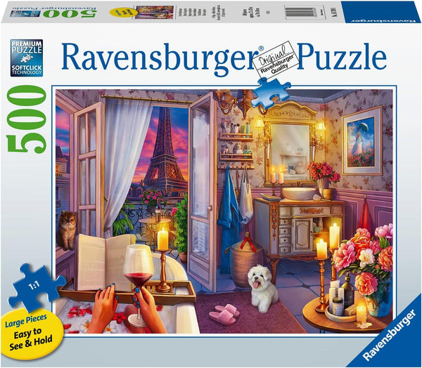 Ravensburger Puzzle - în cadă - 500 piese Gold Edition