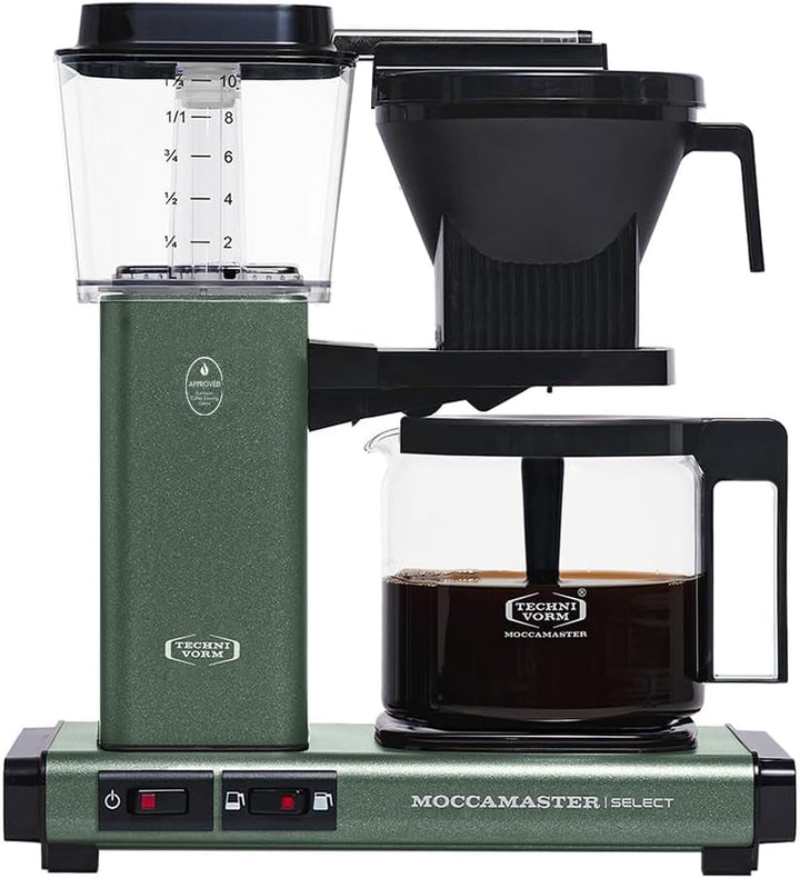 Moccamaster KBG Select, Cafetieră, Cafetieră cu filtru, Yellow Pepper, 1,25 litri